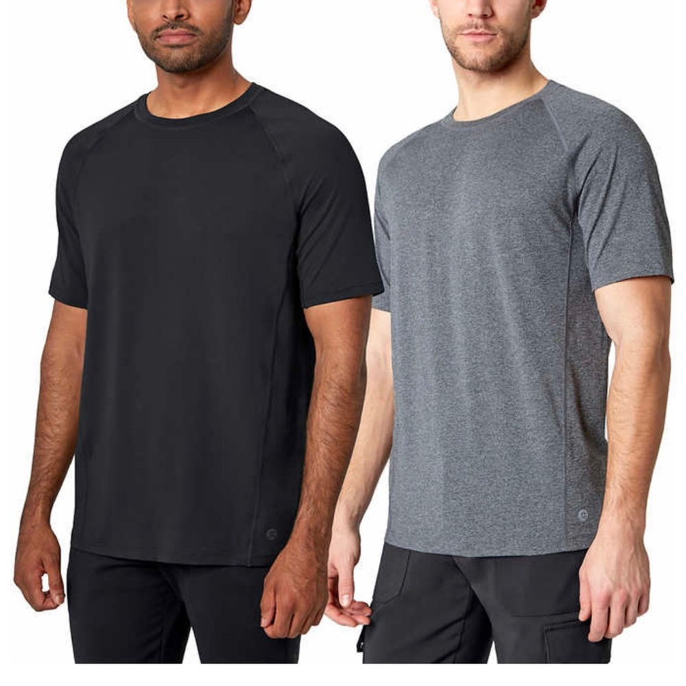New Mondetta Men’s Active Tee, 2-pack